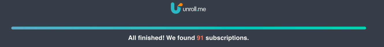 unsubscribe